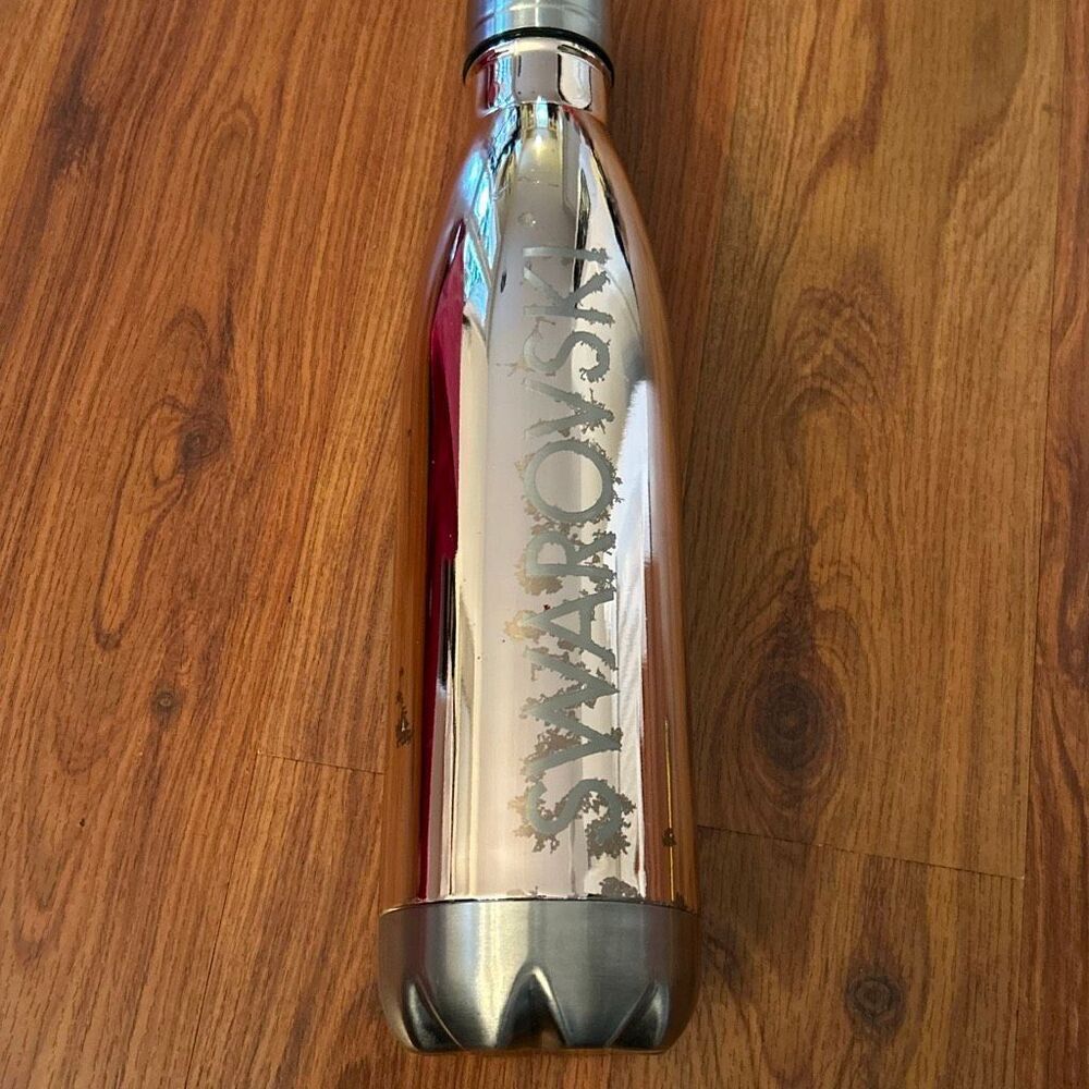 Swarovski water bottle rose gold AS IS